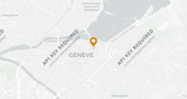 Map showing De la Cigogne