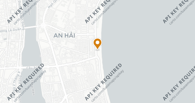 Map showing My Hanh Seafood