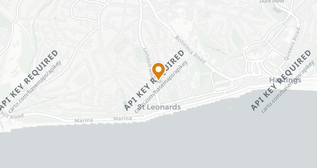 Map showing Bayte