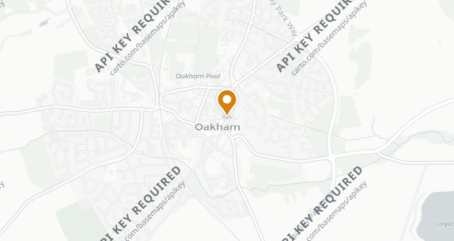 Map showing Hitchen's Barn