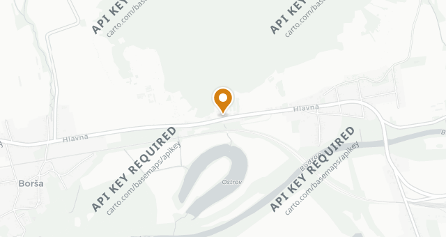 Map showing Reštaurácia Zlatá Putňa