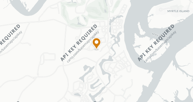 Map showing River House at Montage Palmetto Bluff