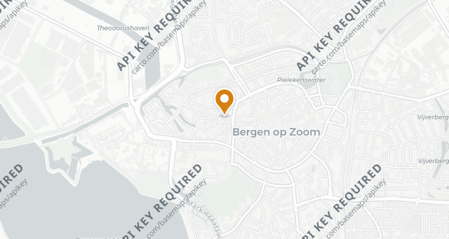 Map showing 't Spuihuis