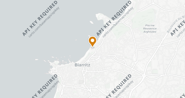 Map showing La Rotonde