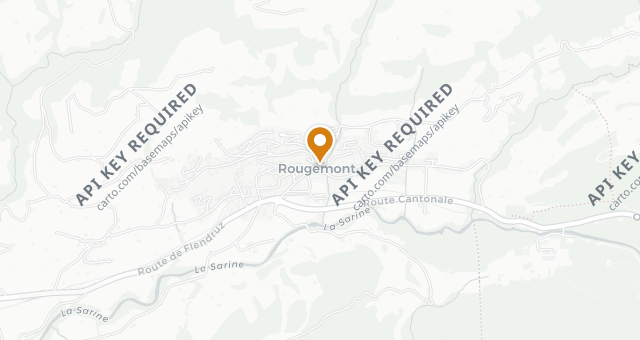 Map showing Hôtel de Commune de Rougemont