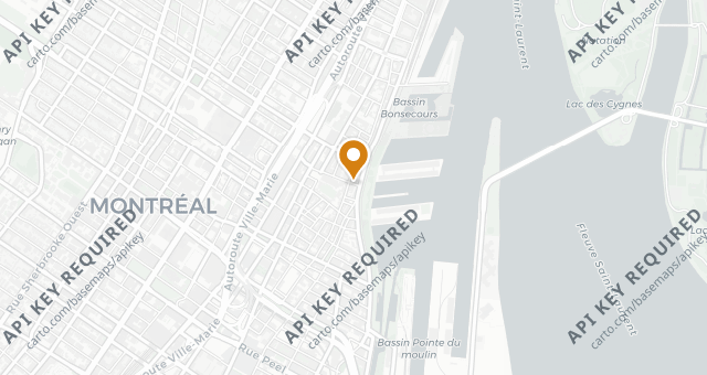 Map showing Mama C Restaurant