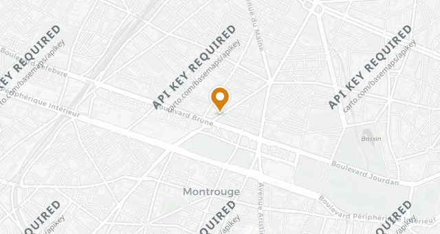 Map showing Les Petits Parisiens