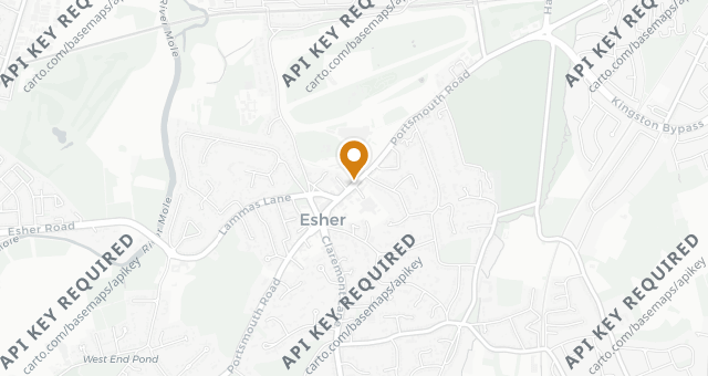 Map showing Starling