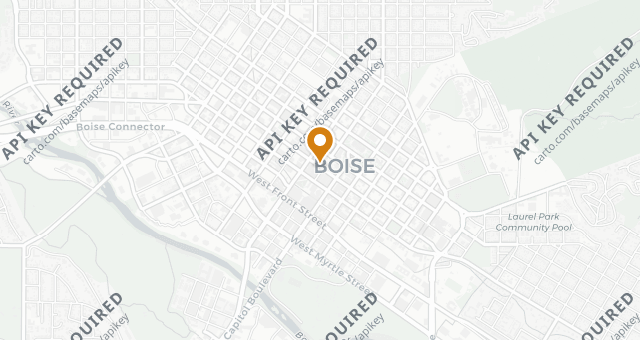 Map showing Fork Restaurant