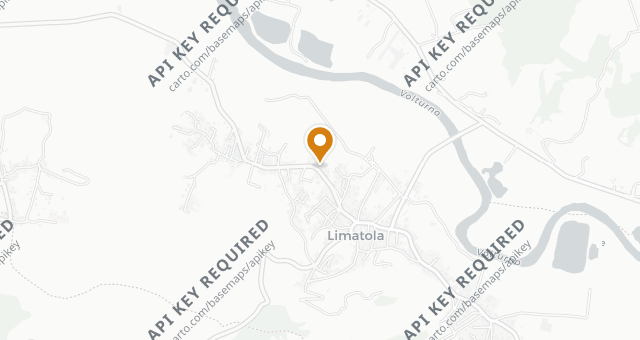 Map showing La Taverna delle Follie