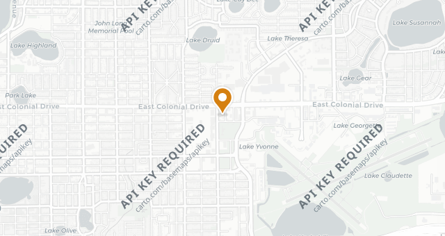 Map showing Se7en Bites