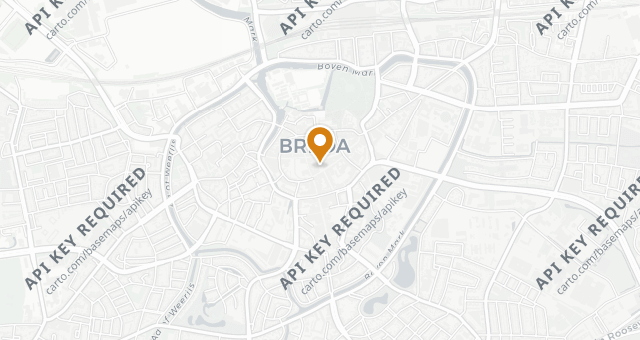 Map showing Bleue Bar Bistro