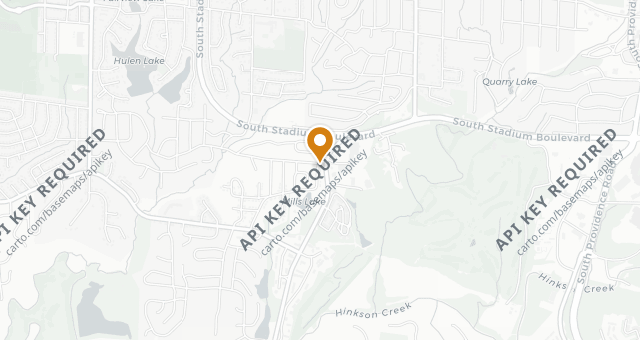 Map showing CC's City Broiler