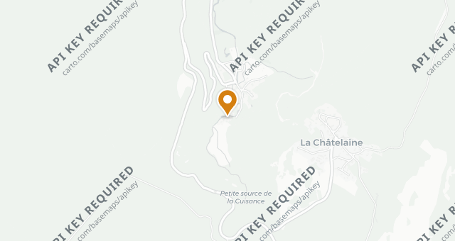 Map showing Castel Damandre
