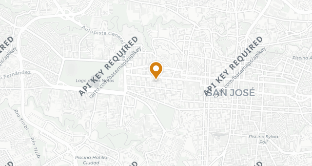 Map showing Restaurante Grano De Oro