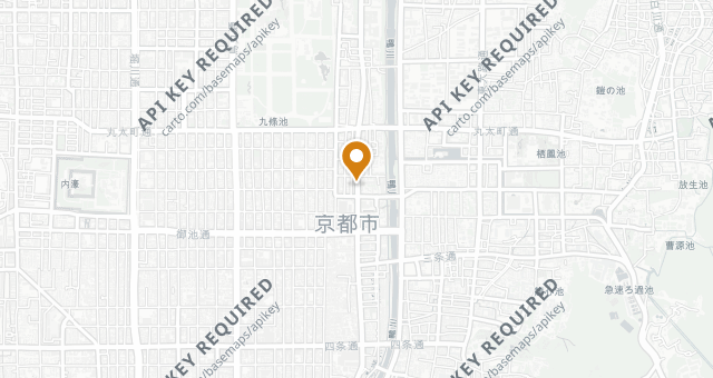 Map showing Bistro Yanagihara