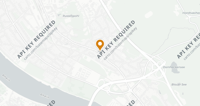 Map showing Hotel zur Post