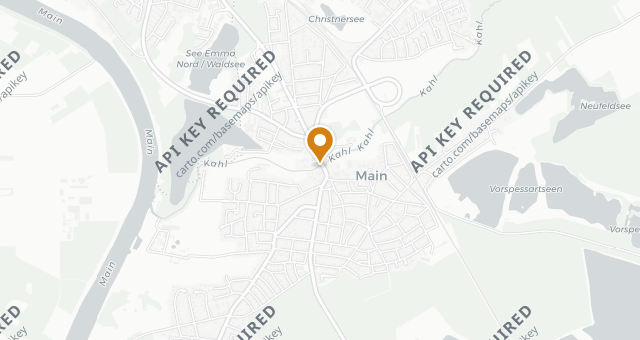 Map showing Restaurant Zeller
