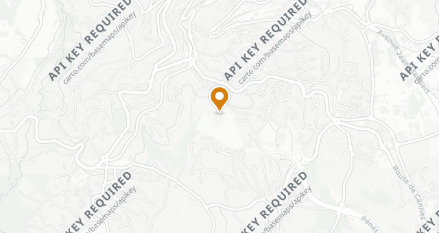 Map showing La Bastide Saint-Antoine