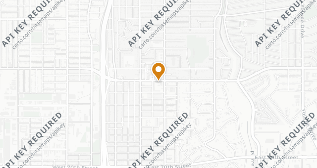 Map showing Superior's Steakhouse