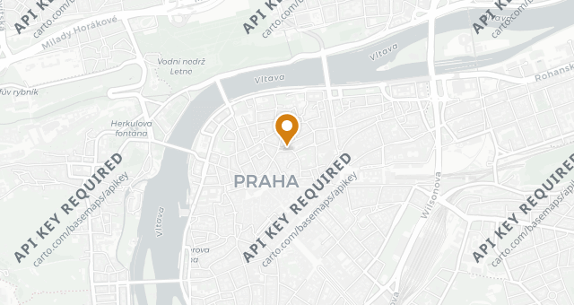 Map showing Agave Restaurant