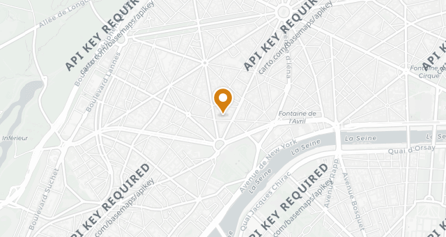 Map showing Blanc