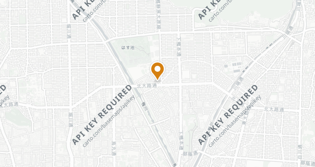 Map showing Sushi Kawano