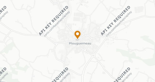 Map showing À la Maison
