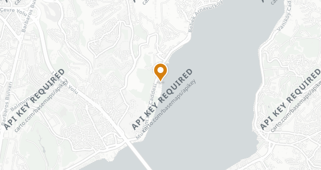 Map showing Hakkasan İstanbul