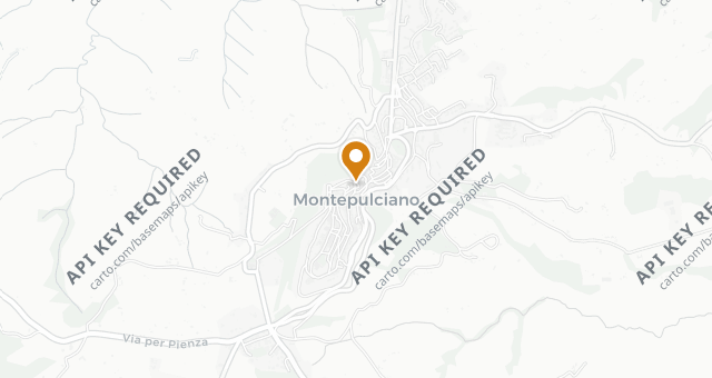 Map showing Le Logge del Vignola