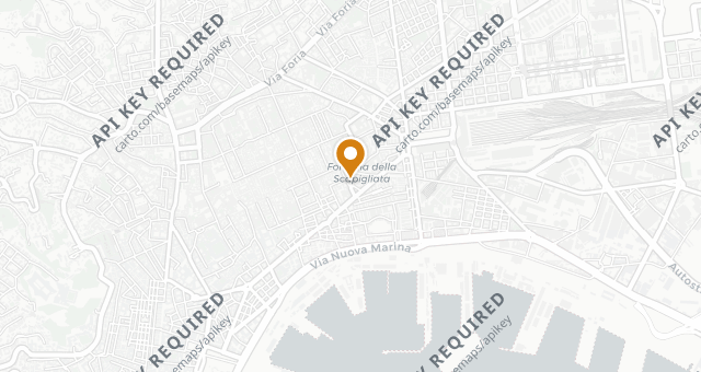 Map showing L'antica Pizzeria da Michele