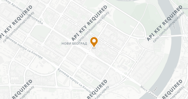 Map showing RESTORAN NOVAK 1