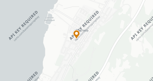 Map showing Grenna Hotell – Restaurang