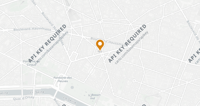 Map showing Café de la Paix
