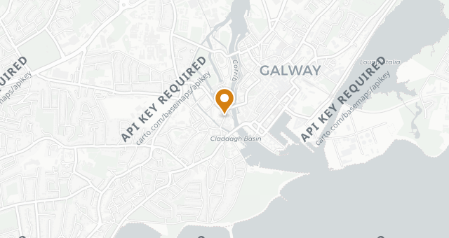 Map showing Daróg Wine Bar