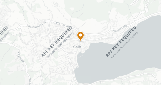 Map showing Felter alle Rose