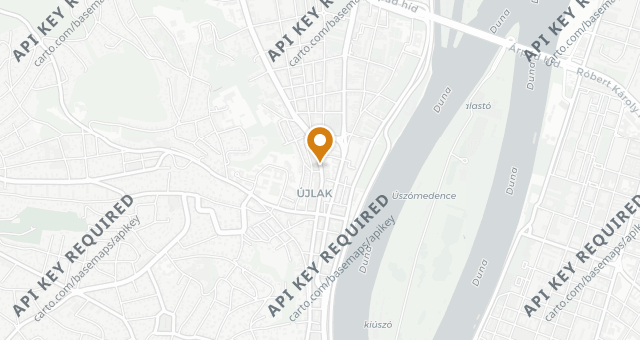 Map showing Sushi Sei Autentikus Japán étterem
