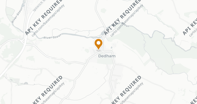 Map showing Sun Inn
