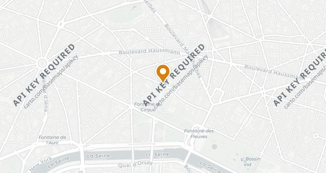 Map showing F.P. Journe