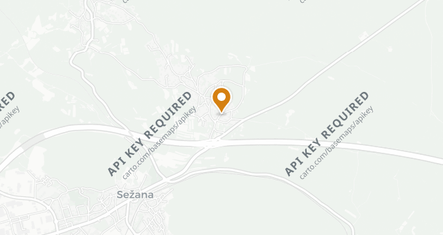Map showing Restavracija Grahor