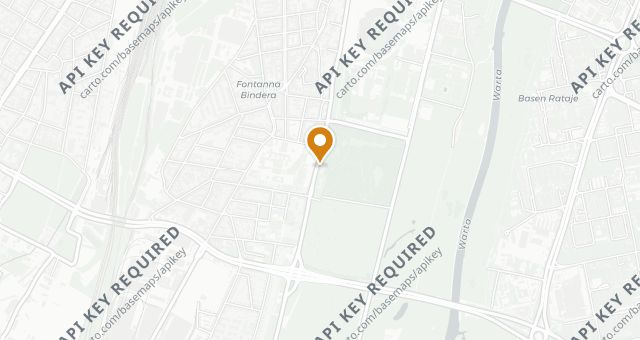 Map showing SPOT.