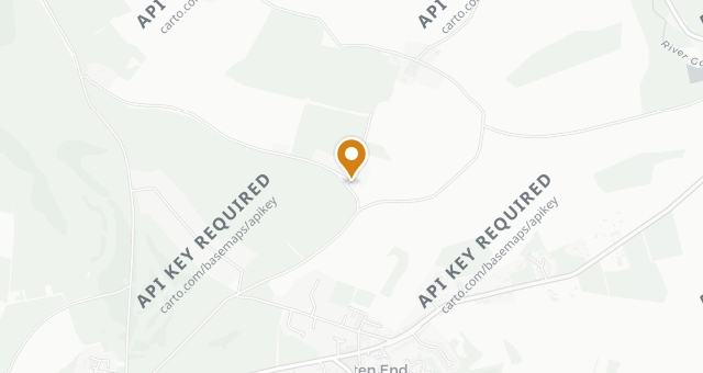 Map showing Alford Arms