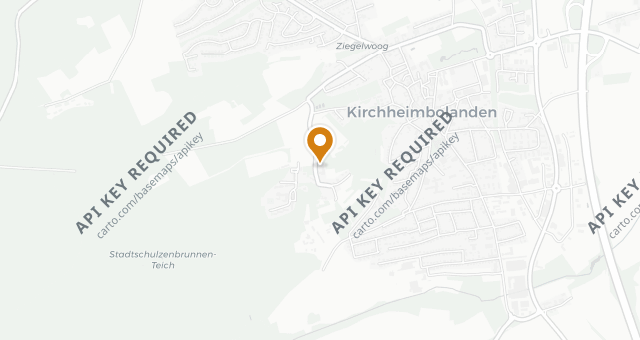 Map showing Schillerhainer Stuben