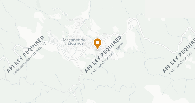 Map showing Els Caçadors
