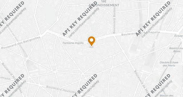 Map showing Le Coucou