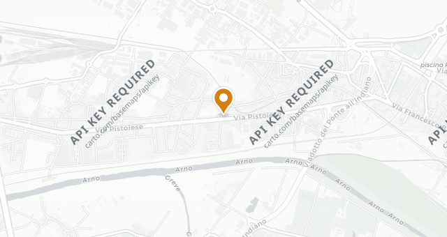 Map showing Da Burde