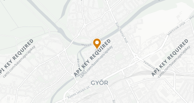 Map showing LAMAREDA Étterem és Bisztró