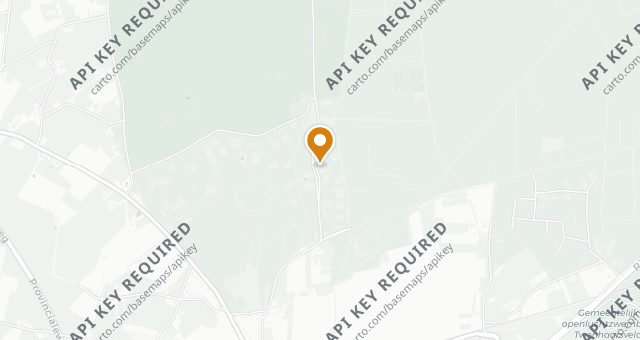 Map showing De Swarte Ruijter
