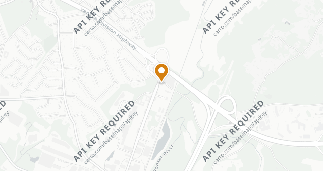 Map showing Del Frisco's Grille