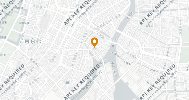 Map showing Chugokusai Kan